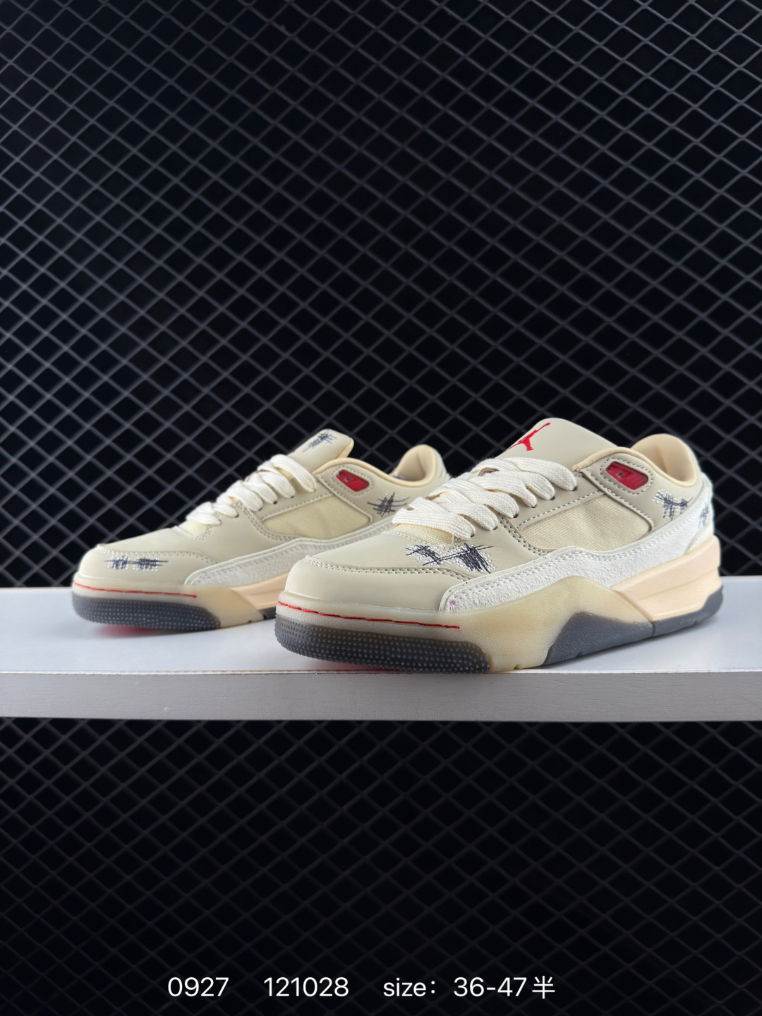 Who Decides War x Air Jordan 4 Flight Court ”Coconut Milk“